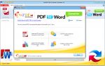 FoxPDF PDF to Word Converter