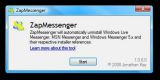 ZapMessenger Messenger Kaldırma Programı