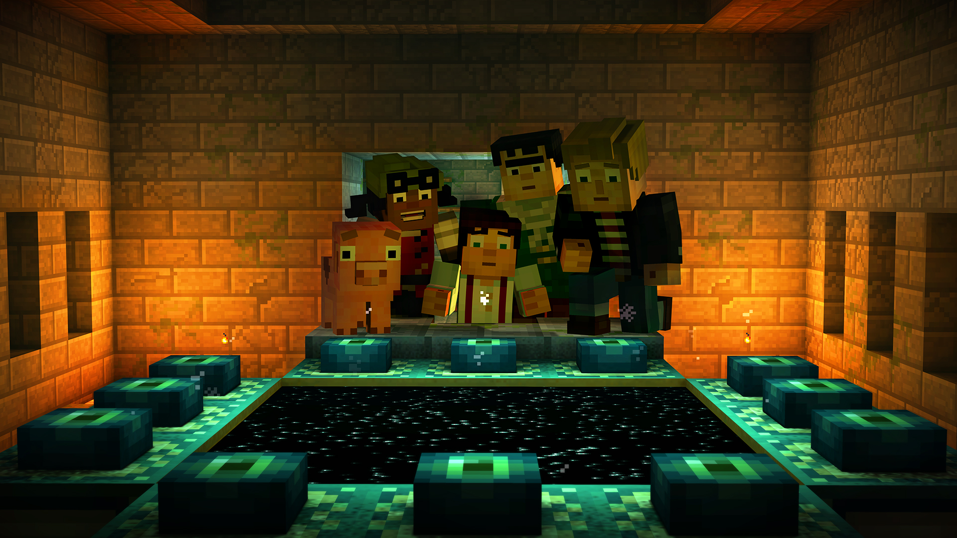 Minecraft: Story Mode Episode 1 Ekran Görüntüsü - Gezginler