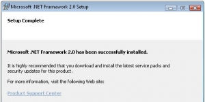 .NET Framework 2.0 Ekran Görüntüsü