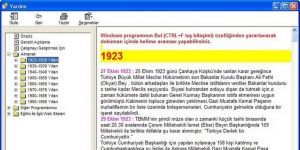 1923/1998 Ylllar ALMANAK Trkiye Ekran Grnts