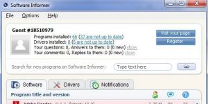 Software Informer Ekran Grnts