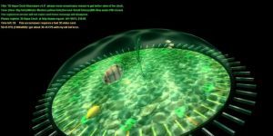 3D Aqua Clock Screensaver Ekran Grnts