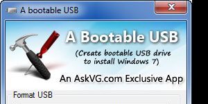 A Bootable USB Ekran Görüntüsü