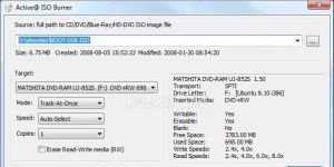 Active@ ISO Burner Ekran Grnts