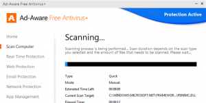 Adaware Antivirus Free Ekran Grnts