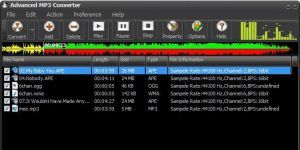 Advanced MP3 Converter Ekran Grnts