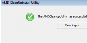 AMD Clean Uninstall Utility Ekran Grnts