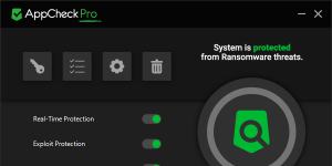 AppCheck Anti-Ransomware Ekran Grnts