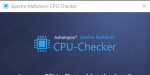 Ashampoo Spectre Meltdown CPU Checker Ekran Grnts