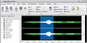 Audio Editor for Free Ekran Grnts