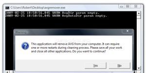 AVG Remover Ekran Grnts