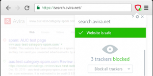 Avira Browser Safety Chrome Ekran Grnts