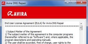 Avira DNS Repair Ekran Grnts