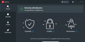 Avira Free Security Ekran Grnts