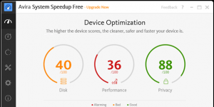 Avira System SpeedUp  Ekran Grnts