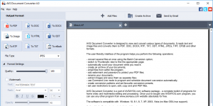 AVS Document Converter Ekran Grnts