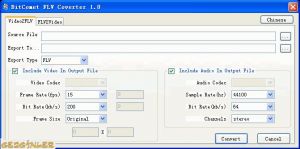 BitComet FLV Converter Ekran Grnts