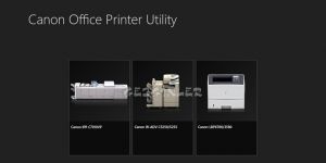 Canon Office Printer Utility Ekran Grnts