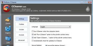 CCleaner Ekran Grnts