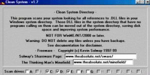 Clean System Directory Ekran Grnts