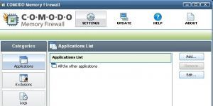 Comodo Memory Firewall Ekran Grnts