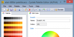 Cyotek Color Palette Editor Ekran Görüntüsü