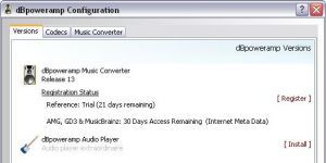 dBpowerAMP Music Converter Ekran Grnts