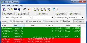 Directory Compare Ekran Grnts