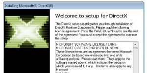 DirectX End-User Runtimes Ekran Grnts