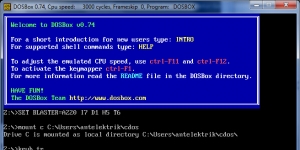 DOSBox Ekran Grnts