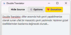 Double Translator Ekran Grnts