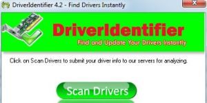 DriverIdentifier Ekran Görüntüsü