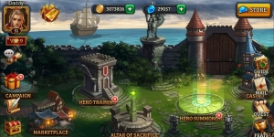 Dungeon Rush PC (BlueStacks) Ekran Grnts