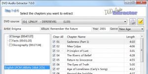 DVD Audio Extractor Ekran Grnts
