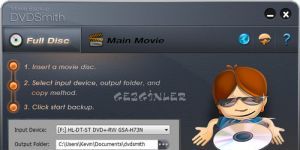 DVDSmith Movie Backup Ekran Grnts