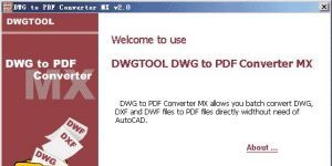 DWG to PDF Converter MX Ekran Grnts