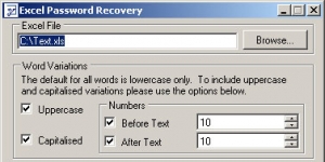 Eeasy Excel Password Recovery Ekran Grnts