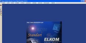 ELKOM EkoSoft Standart Ticari Ön Muhasebe Paketi Standart Ekran Görüntüsü
