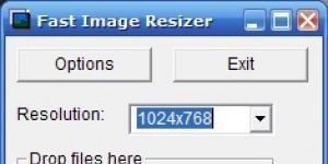 Fast Image Resizer Ekran Grnts