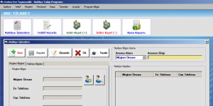 Fenesoft Nakliye Takip Program Ekran Grnts