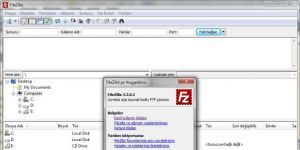 FileZilla Ekran Grnts