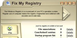 Fix My Registry Ekran Görüntüsü