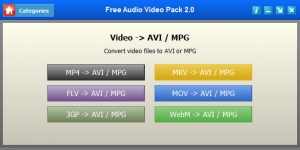 Free Audio Video Pack Ekran Görüntüsü