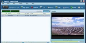 Free CUDA Video Converter  Ekran Grnts