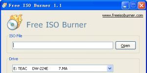 Free ISO Burner Ekran Grnts