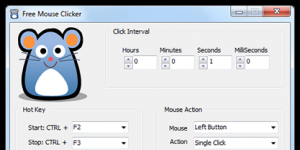 Free Mouse Clicker Ekran Görüntüsü