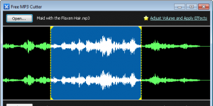 Free MP3 Cutter Ekran Grnts