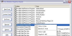 Free Window Registry Repair Ekran Grnts