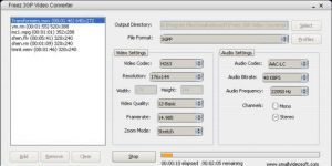 Freez 3GP Video Converter Ekran Grnts